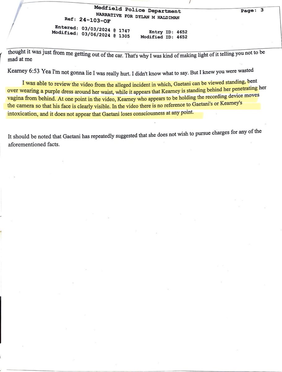 Throughout this whole shitshow there’s one major thing I’ve learned about myself…

I fucking hate liars. 

This police report with the full context of the text conversation has been posted multiple times proving that Aidan’s text saying that he wasn’t sure if they should have