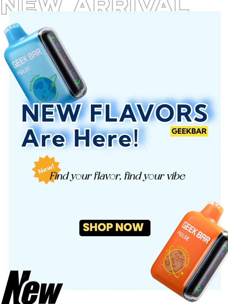 kloudy_x's tweet photo. Find your flavor, find your vibe. New flavors of GEEKBAR is here now! SHOP NOW🛒Link in my bio.

#kloudyx #kloudyxvape #vapelife #onlinevape #vapestore #geekbar #vape https://t.co/TcyqlqfWlk