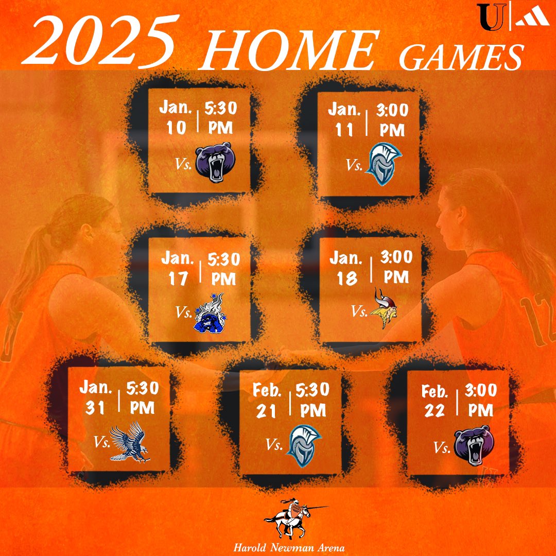 🚨JANUARY THEMES AND INFO🚨

January 10th: ORANGE OUT
January 17th: JERSEY NIGHT
January 18th: ALUMNI DAY

#GoJimmies 🧡🤍