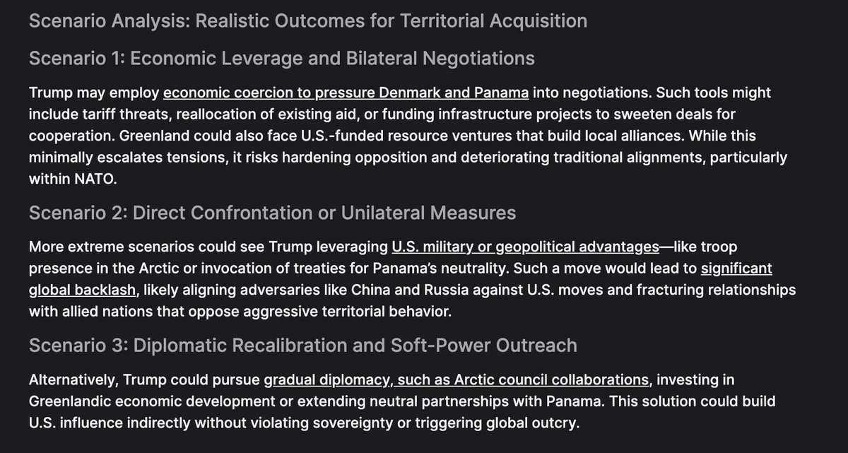 jahven's tweet image. "Betting on stability is no longer a viable strategy; businesses must plan for extreme outcomes." - some analysis by @MissionGrey 
#geopolitics #geoeconomic #riskmanagement #Greenland #Panama #politics #businessrisk