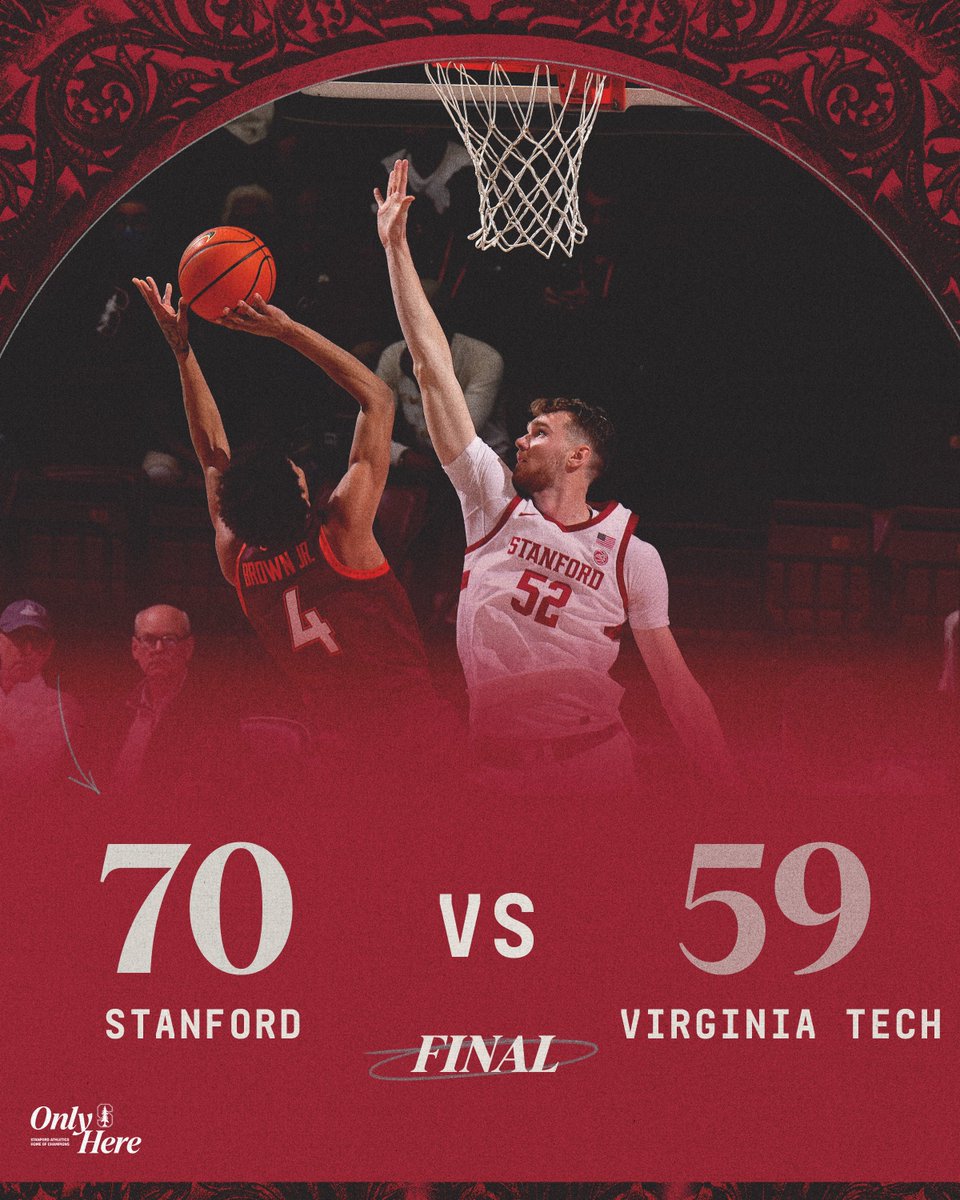 First ACC win at Maples. 🙌

#GoStanford