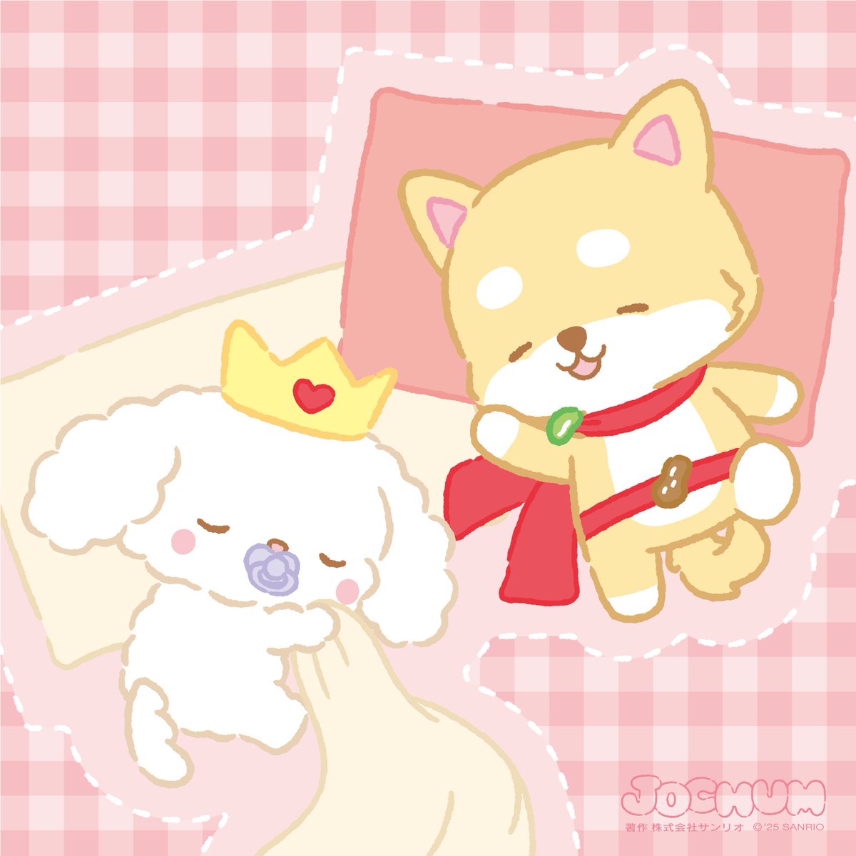 おひるねタイム💤

#JOCHUM #CHUMILY 
 #まめちぃ #RURU #わんわんず