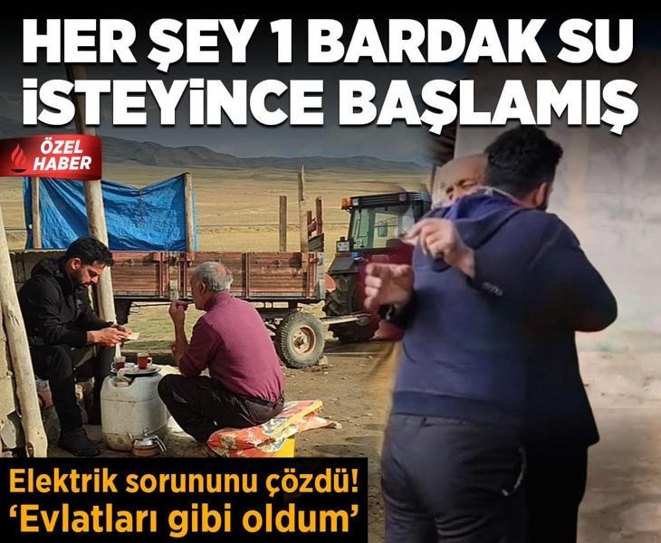 💥 #MİLLİYETÖZEL | ✍️ <a href="/goncakocabas_/">Gonca Kocabaş</a> 

📰 Her şey 1 bardak su isteyince başlamış! 

▪️ Elektrik sorununu çözdü: 'Evlatları gibi oldum'

milliyet.com.tr/pembenar/her-s…