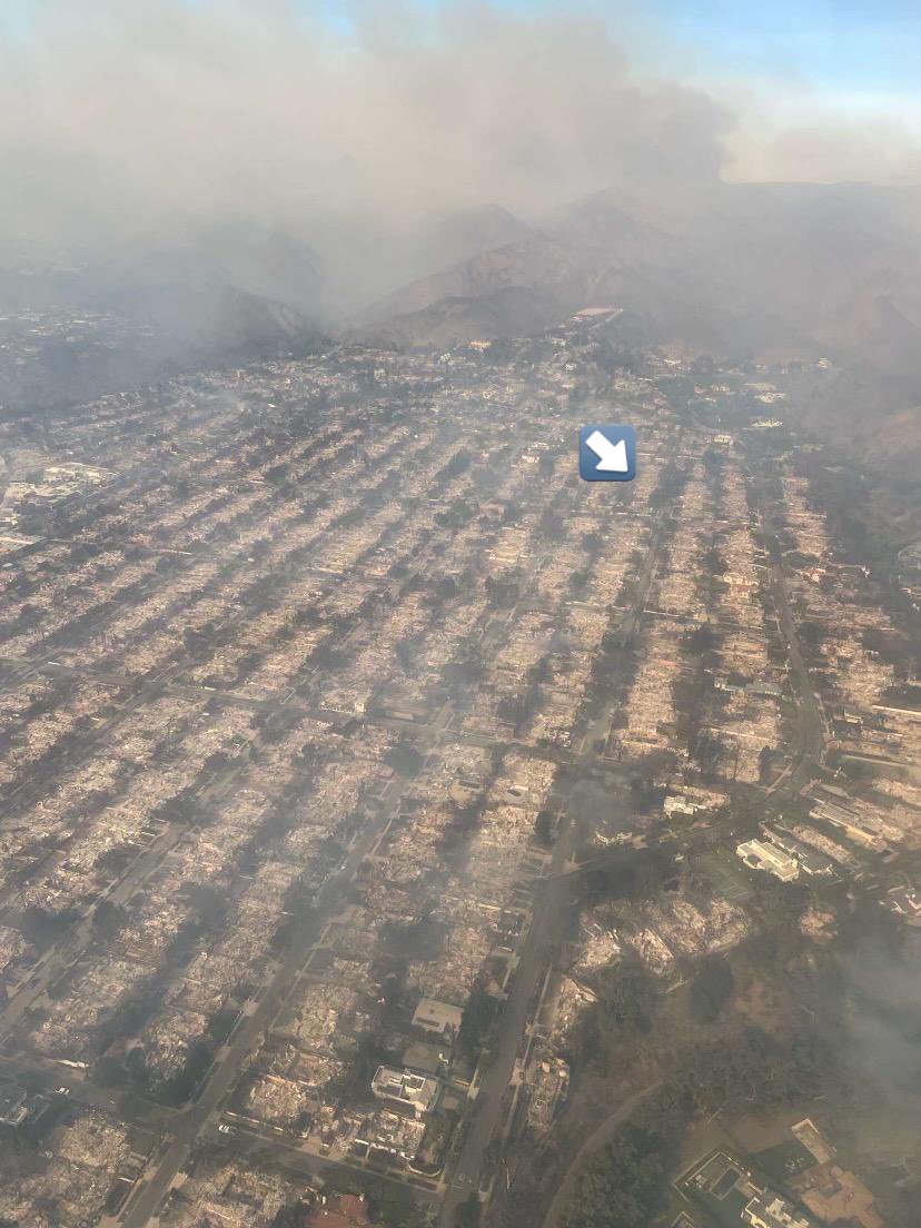 This was our home. How is this real. It can’t be real. #PalisadesFire