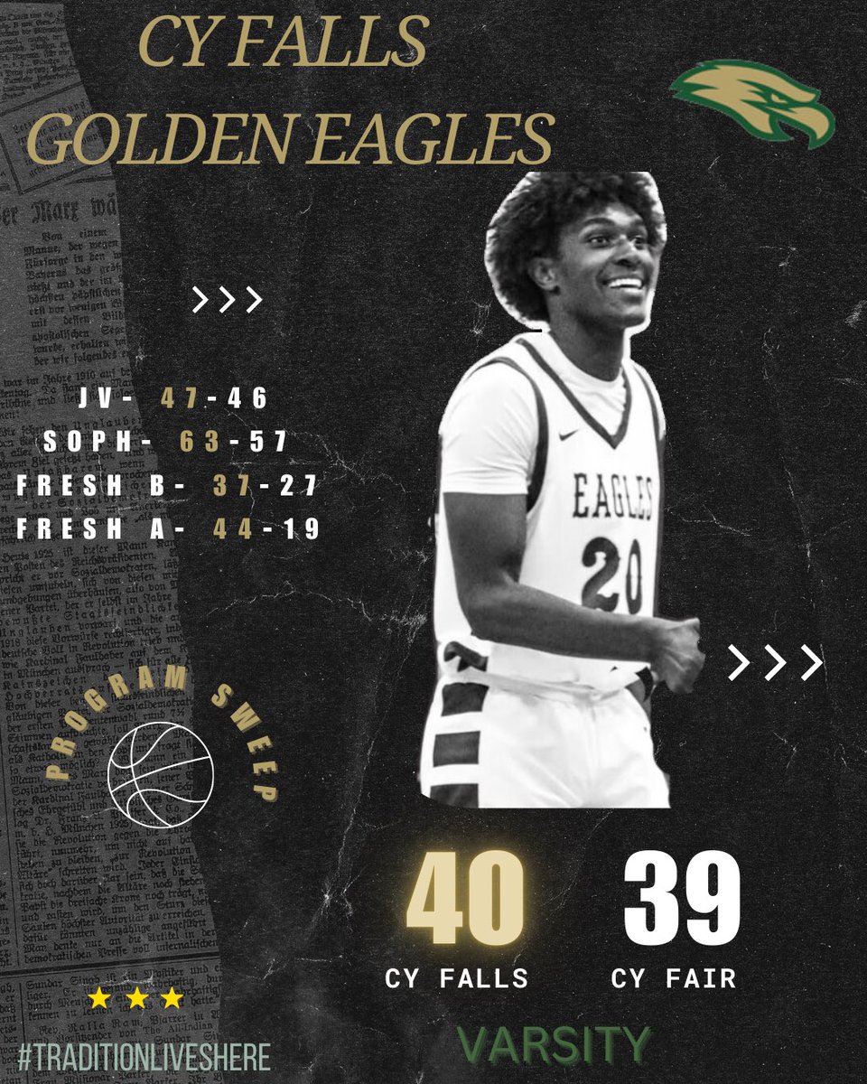 Golden Eagles Win 🦅

#TraditionLivesHere