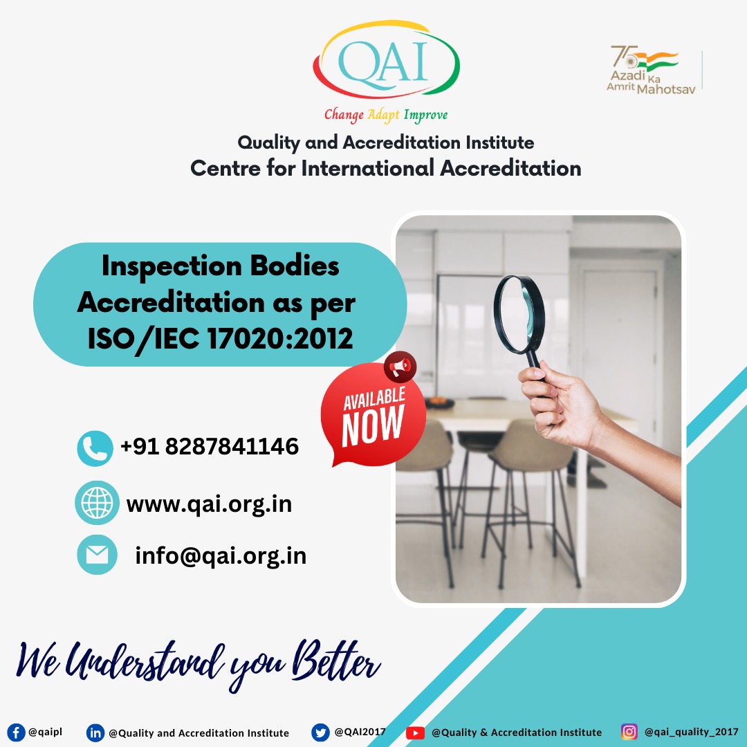 bkrana71's tweet photo. @iso17020 @aniljauhri @ramavenu @QAI2017 @IndianStandards
#qai #qaiaccreditation #inspection #inspectionbodies #iso17020 https://t.co/jkwarwUB9l