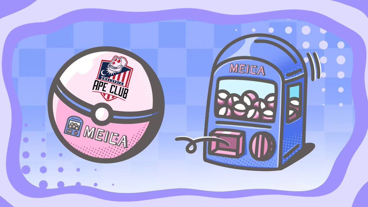 We are excited to collaborate with <a href="/MEICA_LAB/">MEICA</a>, an interesting project

<a href="/MEICA_LAB/">MEICA</a> is onchain GASHAPON machine
Create CHIBI-style products through collaboration with NFT IP projects and provide an onchain point system.
The first collection is INKID,which will be coming to <a href="/solana/">Solana</a>