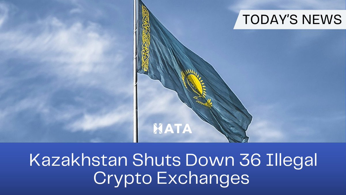 🚨 NEWS : Kazakhstan shuts down 36 illegal crypto exchanges, seizing $4.8M  in assets! This comes as part of an ongoing crackdown on fraud and money  laundering. The country also plans to