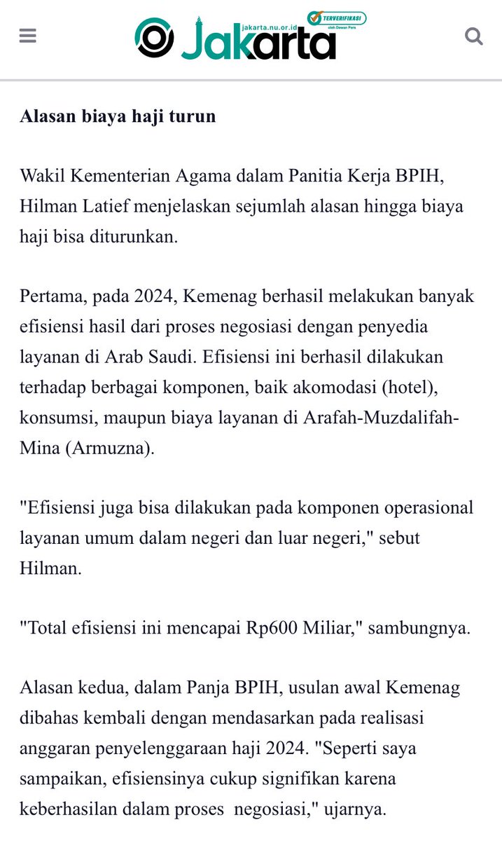 LenteraBangsaa_'s tweet image. katanya yang mau di panggil KPK? katanya jual kuota haji? Kok Justru karena menag sebelumnya @YaqutCQoumas cepat mengambil keputusan biaya haji tahun ini bisa stabil, apa beliau minta dipuji kinerjanya saat itu? buat kalian yg fitnah beliau, tunggu waktunya

Ya Jabar Ya Qohar