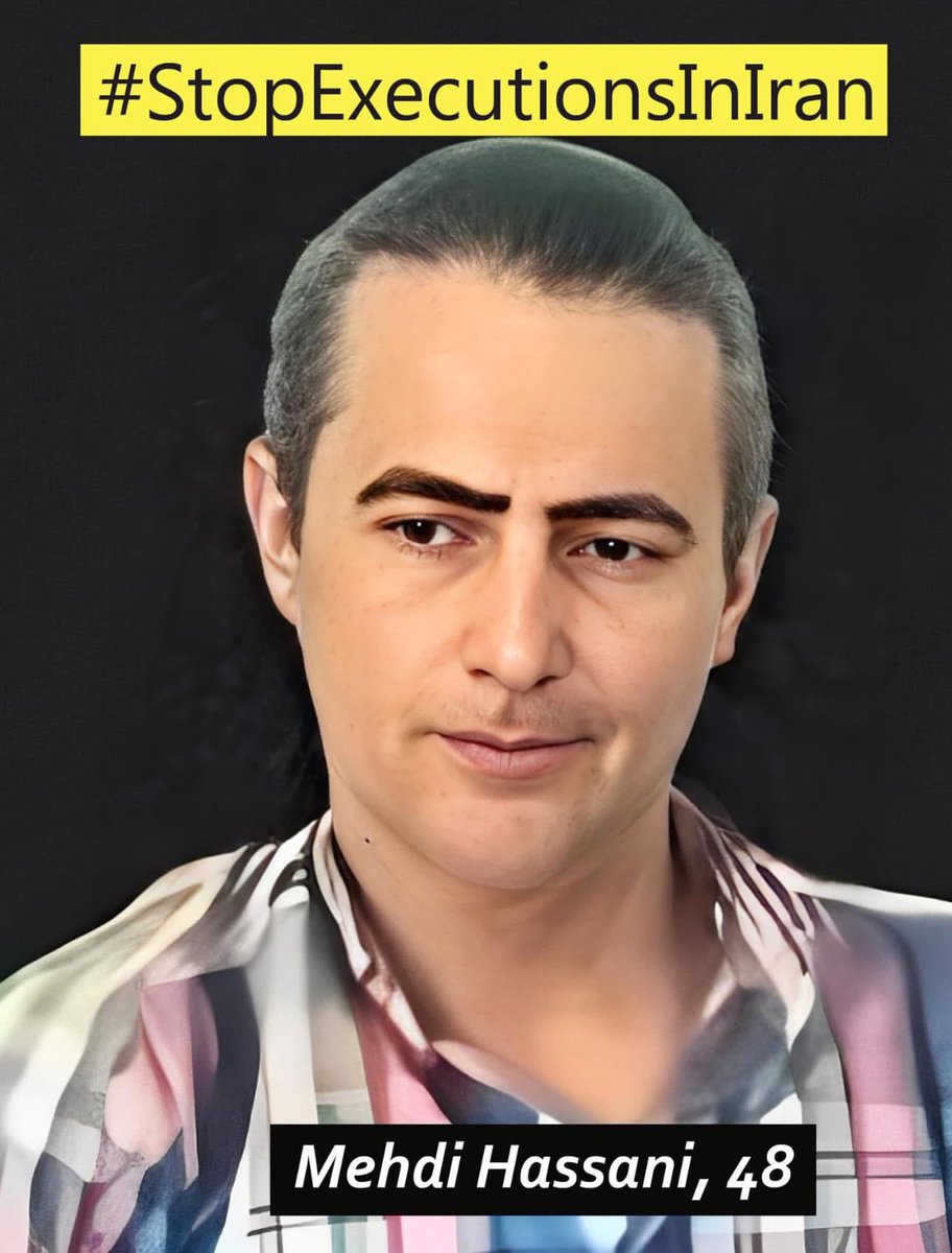 Alicebahe's tweet photo. Urgent Action to Save lives
Iran’s criminal fascist regime has upheld death sentences for #Behrouz Ehsani #MehdiHassani, over alleged PMOI
@volker_turk
@AgnesCallamard @UNHumanRights
@Amnesty
@hrw
@UN
@StateDept
@JosepBorrellF @EUCouncilPress
#Iran
#StopExecutionsInIran #SaveBehrouzAndMehdi #NoToExecution