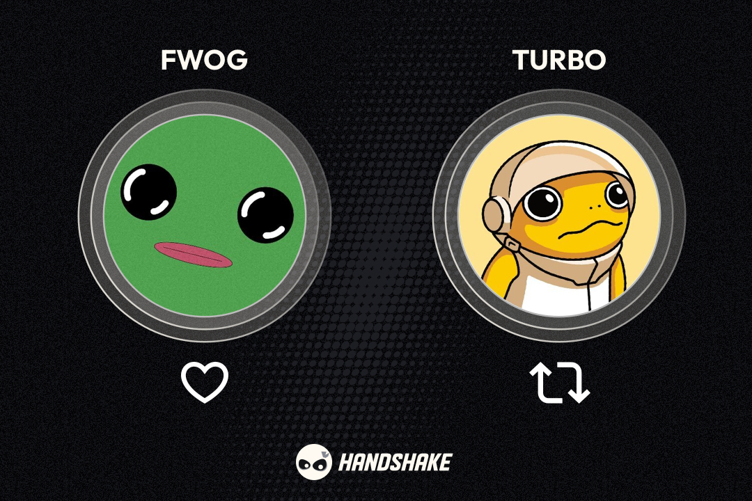 Which 🐸 memecoin has strongest community?

$FWOG or $TURBO?