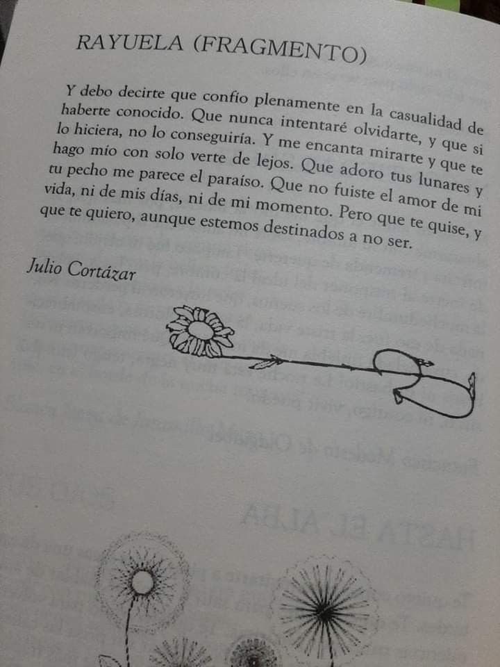 Aunque estemos destinados a no ser.