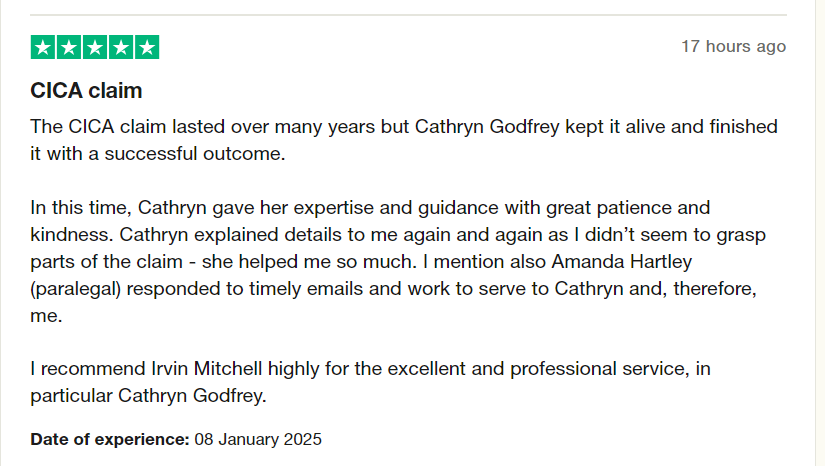 Amanda Hartley (@amandahart92547) on Twitter photo Lovely words from a client, this makes the job all worthwhile! <a href="/CathrynGodfrey/">Cathryn Godfrey</a> <a href="/PIandMedNeg/">Irwin Mitchell Personal Injury & Med Neg</a> <a href="/CPILeeds/">Irwin Mitchell Complex Personal Injury - Leeds</a> Lovely words from a client, this makes the job all worthwhile! <a href="/CathrynGodfrey/">Cathryn Godfrey</a> <a href="/PIandMedNeg/">Irwin Mitchell Personal Injury & Med Neg</a> <a href="/CPILeeds/">Irwin Mitchell Complex Personal Injury - Leeds</a>
