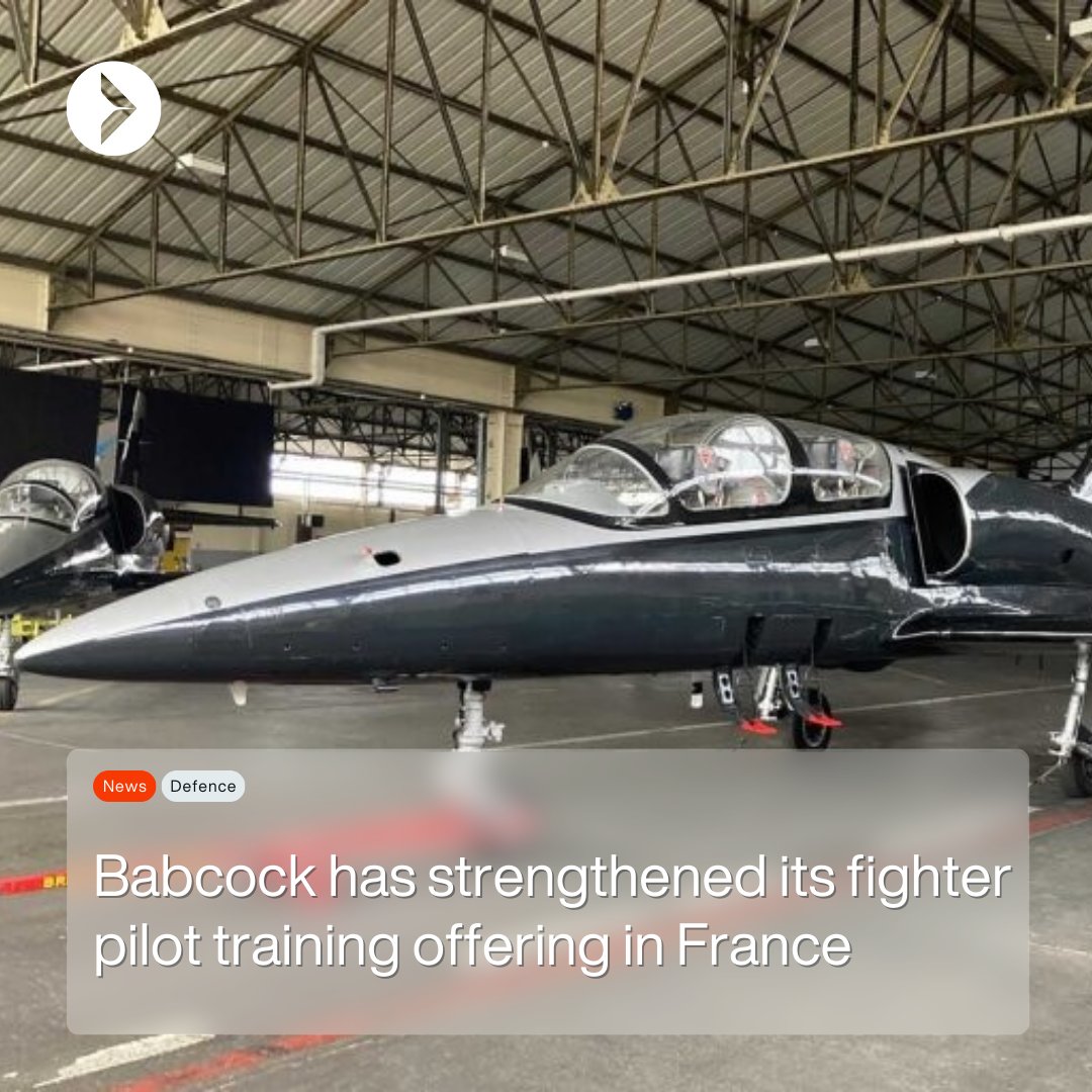 Britain's Babcock has acquired 11 Aero L-39 Albatros jet trainers as part of its programme to increase the capacity and capability of its French-based training operations.

Full story ➡️ aerospaceglobalnews.com/news/babcock-h…