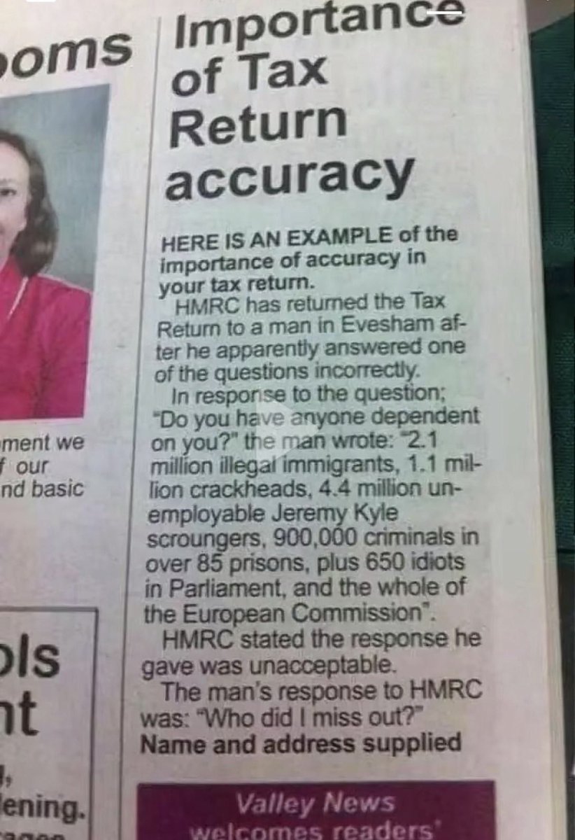 ….meanwhile in the land of tax returns ….
#NUFC
