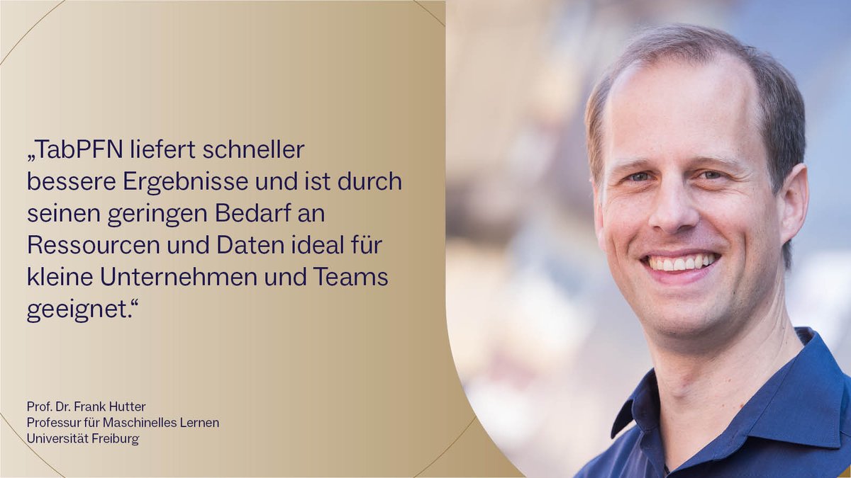 Universität Freiburg (@unifreiburg) on Twitter photo Ein Team um <a href="/FrankRHutter/">Frank Hutter</a>, Professor für #MaschinellesLernen an der #UniFreiburg, erleichtert und verbessert mit dem KI-Modell #TabPFN, Lücken in Datensätzen zu füllen oder Ausreißer zu erkennen. ufr.link/hutter-tabpfn <a href="/Uniklinik_Fr/">Uniklinik Freiburg</a> <a href="/ChariteBerlin/">Charité - Universitätsmedizin Berlin</a> <a href="/ELLISInst_Tue/">ELLIS Institute Tübingen</a> <a href="/prior_labs/">Prior Labs</a> Ein Team um <a href="/FrankRHutter/">Frank Hutter</a>, Professor für #MaschinellesLernen an der #UniFreiburg, erleichtert und verbessert mit dem KI-Modell #TabPFN, Lücken in Datensätzen zu füllen oder Ausreißer zu erkennen. ufr.link/hutter-tabpfn <a href="/Uniklinik_Fr/">Uniklinik Freiburg</a> <a href="/ChariteBerlin/">Charité - Universitätsmedizin Berlin</a> <a href="/ELLISInst_Tue/">ELLIS Institute Tübingen</a> <a href="/prior_labs/">Prior Labs</a>