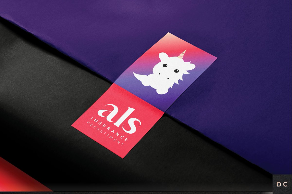 DunstarCreative's tweet image. It’s not every day you’re asked to include a unicorn in a brand refresh! Initially, my professional side wondered why, but after chatting with Anna at ALS Recruitment, I could clearly see her vision. From there, I got to work, and here’s the final result. #brandidentity #Logo