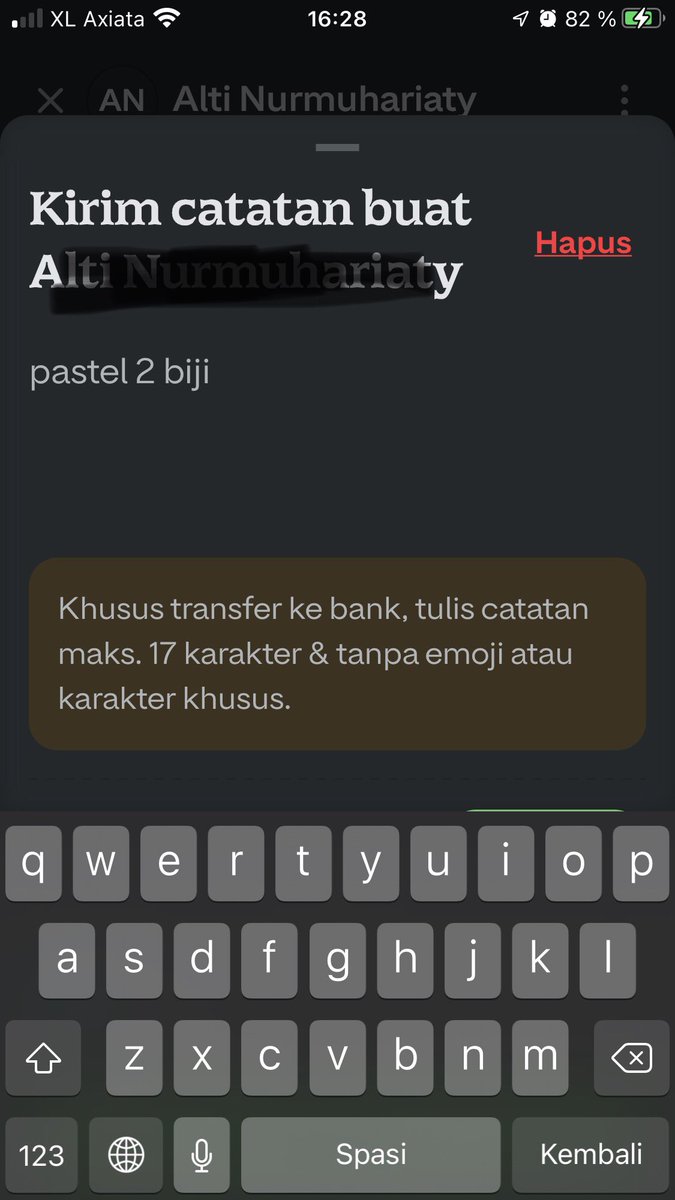 bdwiagus's tweet photo. @gopayindonesia benerin appnya dong biar saya bisa tulis pesan ketika transfer ke akun nomor lain. Itu tombolnya di bawah pojok kanan bawah ketutup keypad. Selalu gak bisa https://t.co/ki1NP1X7g2