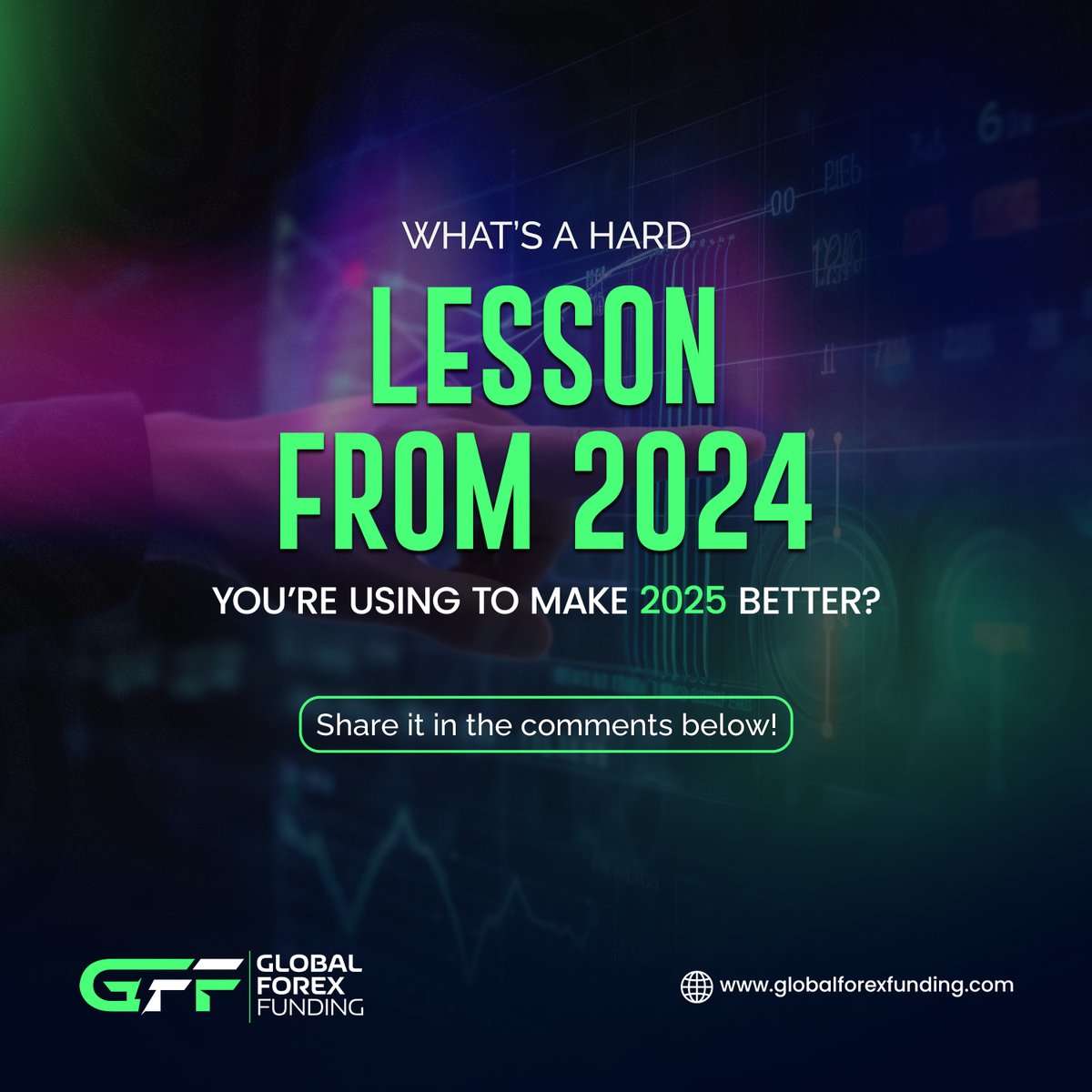 globalforex2023's tweet image. What&apos;s a Hard Lesson from 2024? Make 2025 Unstoppable with This Advice!
.
.
.
.
.
.
#2025goals
#lessonsfrom2024
#personalgrowth
#motivation2025
#lifelessons
#successtips
#resilience
#better2025
#overcomechallenges
#yearinreview
#happyweekend
#traderslife
#besttrade
#tradingwins