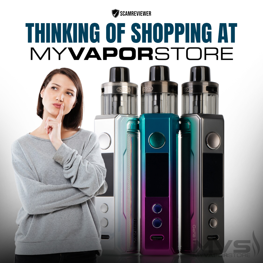 scam_reviewer's tweet image. 🚨 Is MyVaporStore.com worth it?
✔️ Huge selection of e-liquids &amp;amp; vape mods
✔️ Competitive prices + discounts
✔️ Fast shipping (limited international options)
✔️ Responsive customer service
📖 Full review: scamreviewer.com/review/myvapor…

#VapeReviews #OnlineShopping #VapingTips