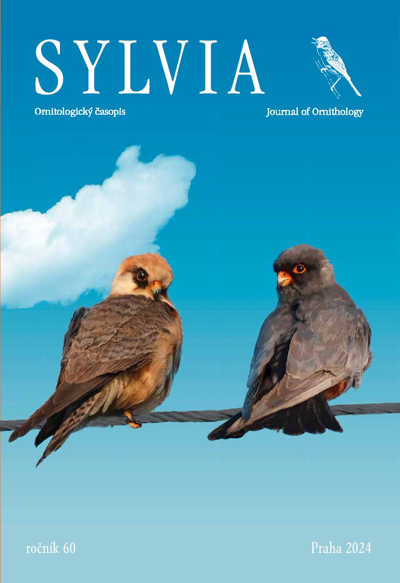 🗞️ Právě vyšlo nové číslo odborného časopisu ČSO Sylvia. Obálka poutá na článek o hnízdění poštolek rudonohých (Falco vespertinus) v Česku.🦅

📱 Elektronickou verzi čtěte na
birdlife.cz/co-delame/publ…

📮 Tištěnou verzi i předplatné koupíte v e-shopu ČSO: eshop.birdlife.cz