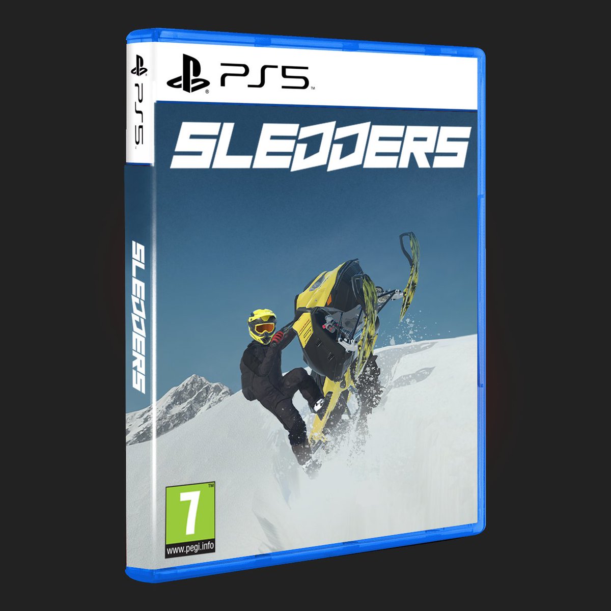 BonusStagePub's tweet image. PlayStation cover draft for Sledders. What do you think?

#sledders #snowmobile #playstation