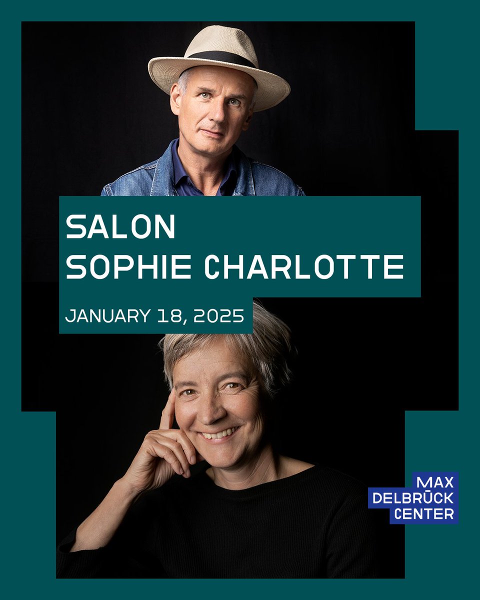 Max Delbrück Center (@mdc_berlin) on Twitter photo Science meets society: How do we deal with change?
Join us at #SalonSC at <a href="/bbaw_de/">BBAW</a> – <a href="/N_Rajewsky/">Nikolaus Rajewsky</a> & <a href="/KatjaSimon4/">Katja Simon</a> will share insights:
⚕️ Future Medicine
🧬 Life, Aging, and Death of Our Cells
🗓️ 18.01.2025, Markgrafenstr. 38, 10117 Berlin
Program: salon.bbaw.de
#SalonSC Science meets society: How do we deal with change?
Join us at #SalonSC at <a href="/bbaw_de/">BBAW</a> – <a href="/N_Rajewsky/">Nikolaus Rajewsky</a> & <a href="/KatjaSimon4/">Katja Simon</a> will share insights:
⚕️ Future Medicine
🧬 Life, Aging, and Death of Our Cells
🗓️ 18.01.2025, Markgrafenstr. 38, 10117 Berlin
Program: salon.bbaw.de
#SalonSC