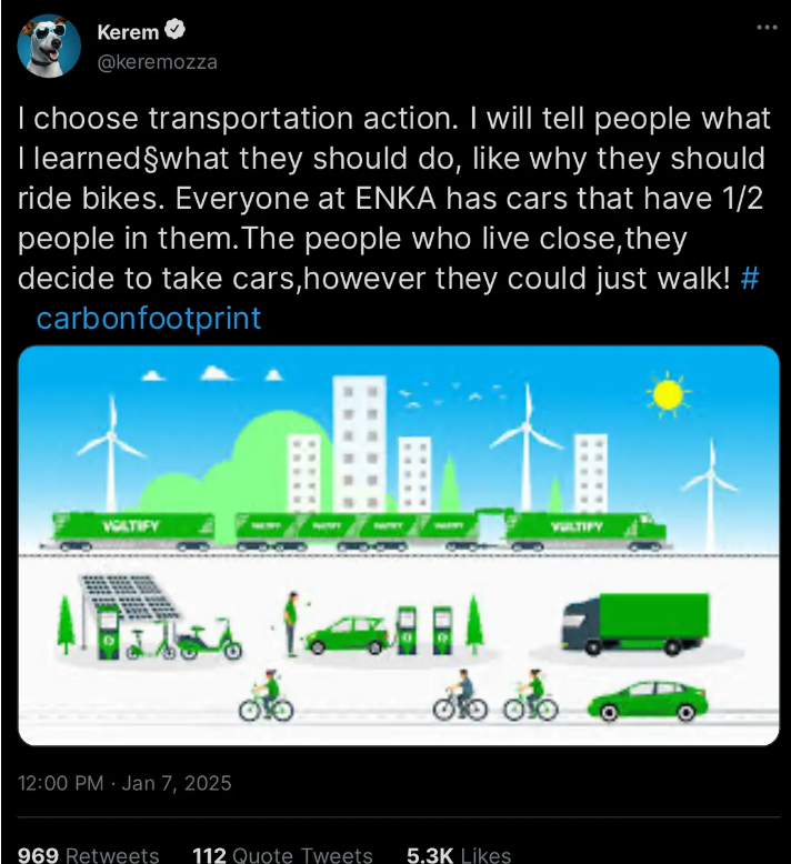 Grade4English's tweet photo. Kerem Ö. noticed an issue at our school that can be easily fixed and wants to raise awareness about it. Listen to his message and join him in making a difference! #StudentAction #Changemaker #SDG7 #SDG9 #SDG11 #SDG14 #SDG15 #climatechange https://t.co/MFwWPb4hnW