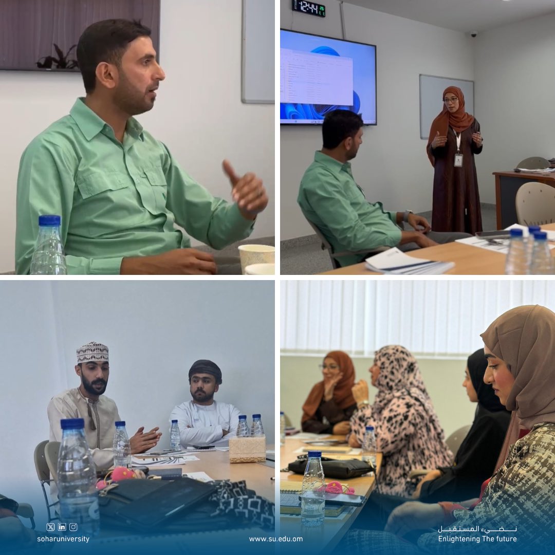 عقدت رابطة خريجي #جامعة_صحار اجتماعها الثاني، تناول الاجتماع وضع خطة استراتيجية لتعزيز دور الرابطة في دعم الخريجين وتطوير التواصل بينهم وبين الجامعة. وأكد الأعضاء على أهمية الدور المحوري الذي تلعبه الرابطة في بناء شراكة مستدامة بين الخريجين والجامعة.