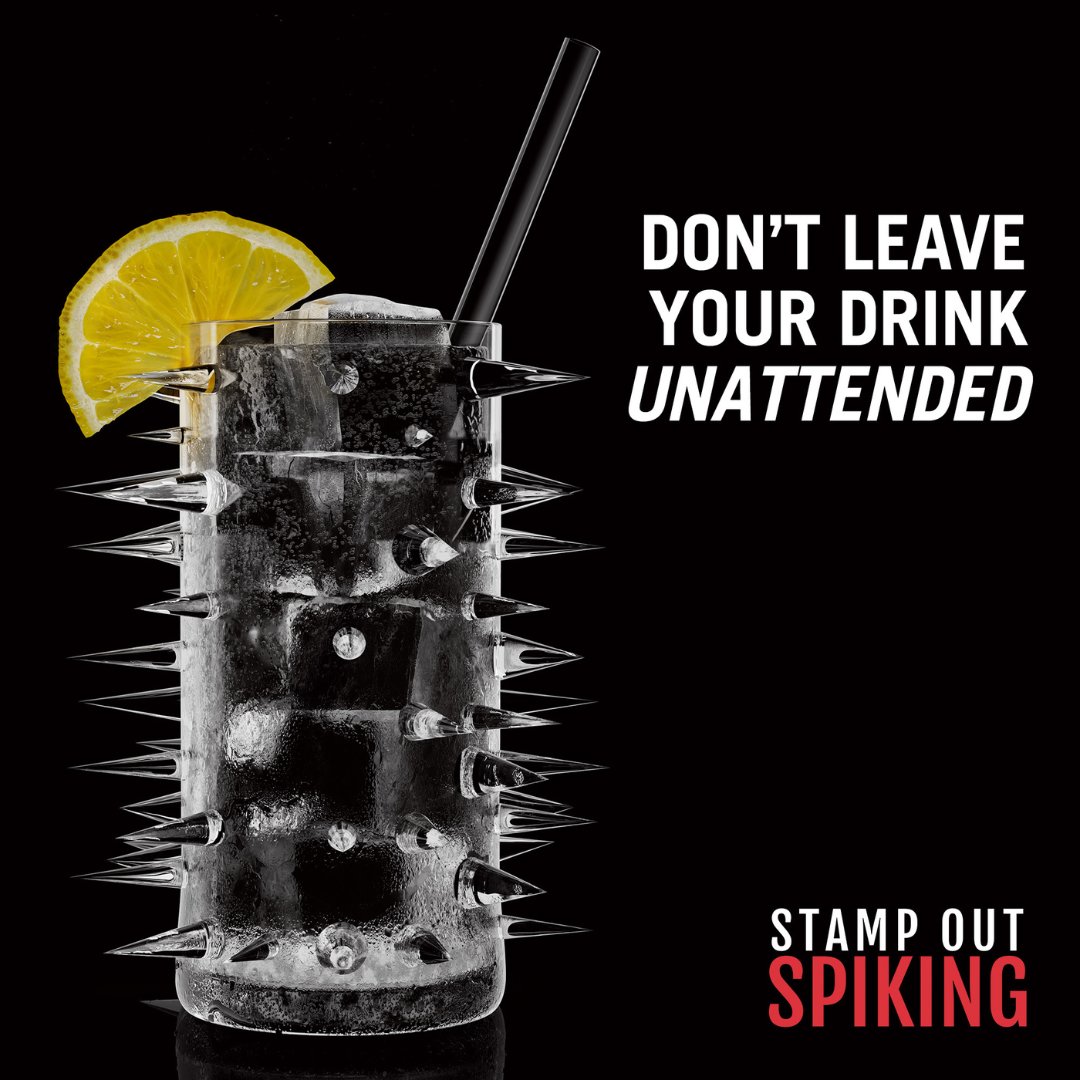 StampOutSpiking's tweet photo. Always watch your drink being prepared, don’t accept a drink from a stranger and never leave your drink unattended
For more information visit https://t.co/lnTVox4hUZ
#staysafe #EndSpiking #callitout #AwarenessMatters #SafetyOnNightsOut #LookOutForEachOther #hogarthworldwide https://t.co/mHBWg7bobg
