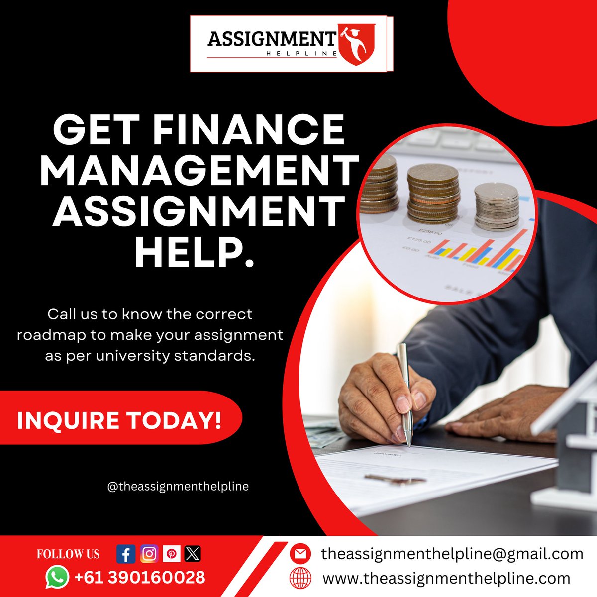 _the_assignment's tweet image. ๐ข Ace Your Finance Management Assignments!
โ
Expert help at half the price! ๐
โ
Get assignments as per university standards!
๐ Call now to get professional guidance & score top grades!
Get Help- wa.me/+61390160028
#FinanceAssignmentHelp #AcademicSupport #FinanceExperts