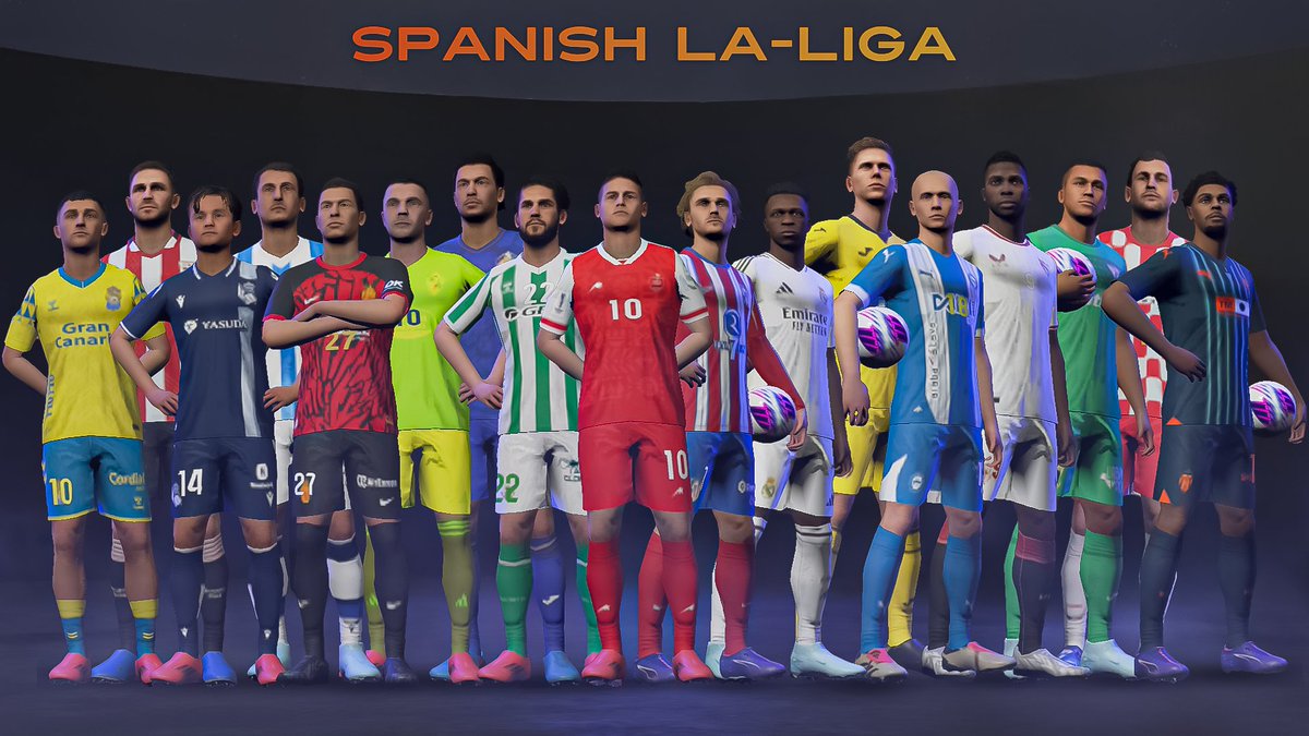 ProttoyPes's tweet photo. Spanish LaLiga - Full License ✅

Default Theme PATCH v4.2.0 releasing soon! ⏳⏳
I'll publish it after the maintenance! Video is going to release on my YouTube Channel: https://t.co/23nA6DoQMH

#eFootball2025 #eFootballPatch #ProttoyPatch https://t.co/u9BpFO67XM