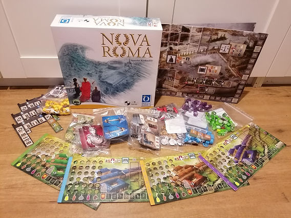 Heute haben wir Nova Roma von @real_queengames  für euch. Viel Spaß mit unserer #Rezension:

gamingwolves.net/post/nova-roma…

#bgg #boardgamer #boardgamegeek #boardgamesofinstagram #boardgamecommunity #tabletopgames #brettspiele #gesellschaftsspiele #blogger #spiel #spielen #nerd