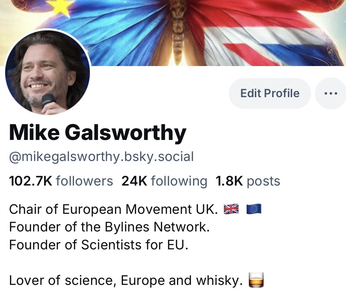 mikegalsworthy's tweet photo. Come find me on B—-sky. 👇👇

And pls RT. https://t.co/kt8l7LSXKM