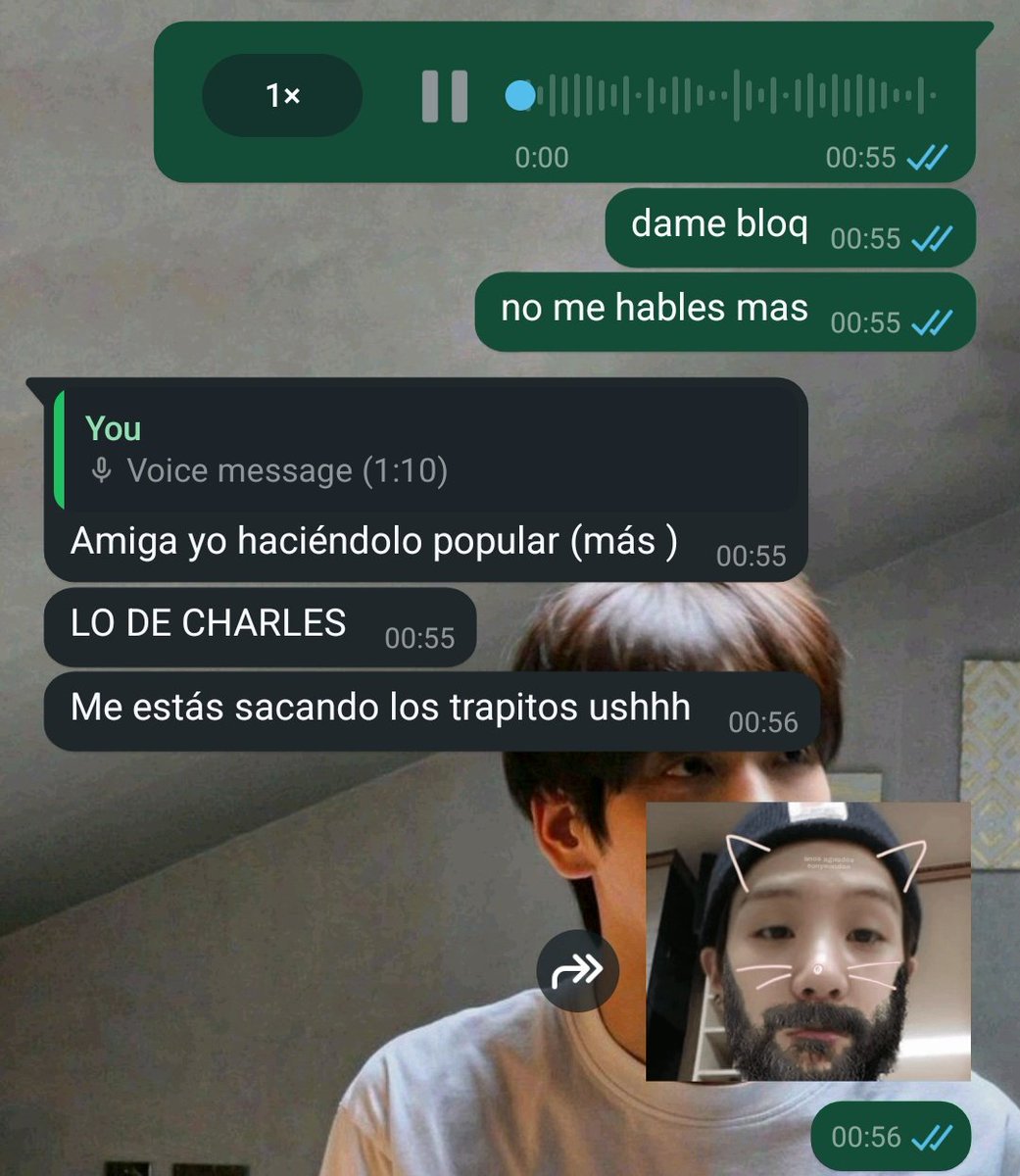 encima me quiere quitar a charles, ES UNA MALDITA TRAICIONERA