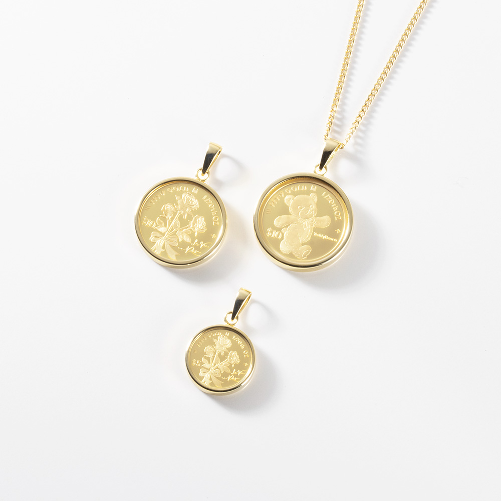 本日の「#いいものプレミアム」ご紹介商品は、『純金コインペンダントヘッド ラヴィアンローズ 1/30オンス』！  初売りスペシャル価格！各300枚限定！華やかで価値ある純金コインジュエリー。2点以上で5％オフ！ https://t.co/O2gSZwPLR7
