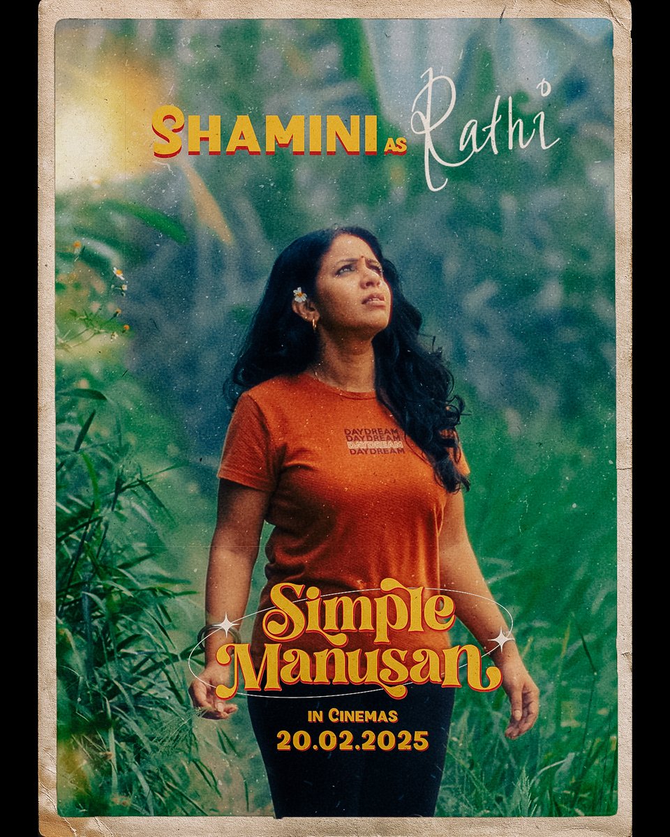 Introducing the world of #SimpleManusan .

<a href="/ShaminiRamasamy/">SHAMINI SHRADHA</a>  as Rathi ❤️

Sister’s laughter rings,
Brother’s shadow in the sun,
Together as one.

#AfterMetroMaalai #KambingSoon #IndieKalacharam #YeppoKalyanam #MorattuSingle