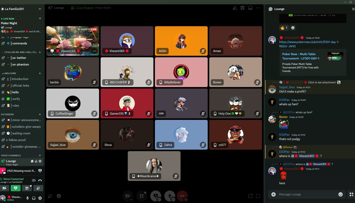 Gm Friends, Thank you to everyone who joined our first Poker-tournament yesterday. We will be organising many good  events in the coming days and weeks and there will be amazing prizes to win. Also I would like to congratulate the winners of yesterday. 🎋🎊🎏🎈