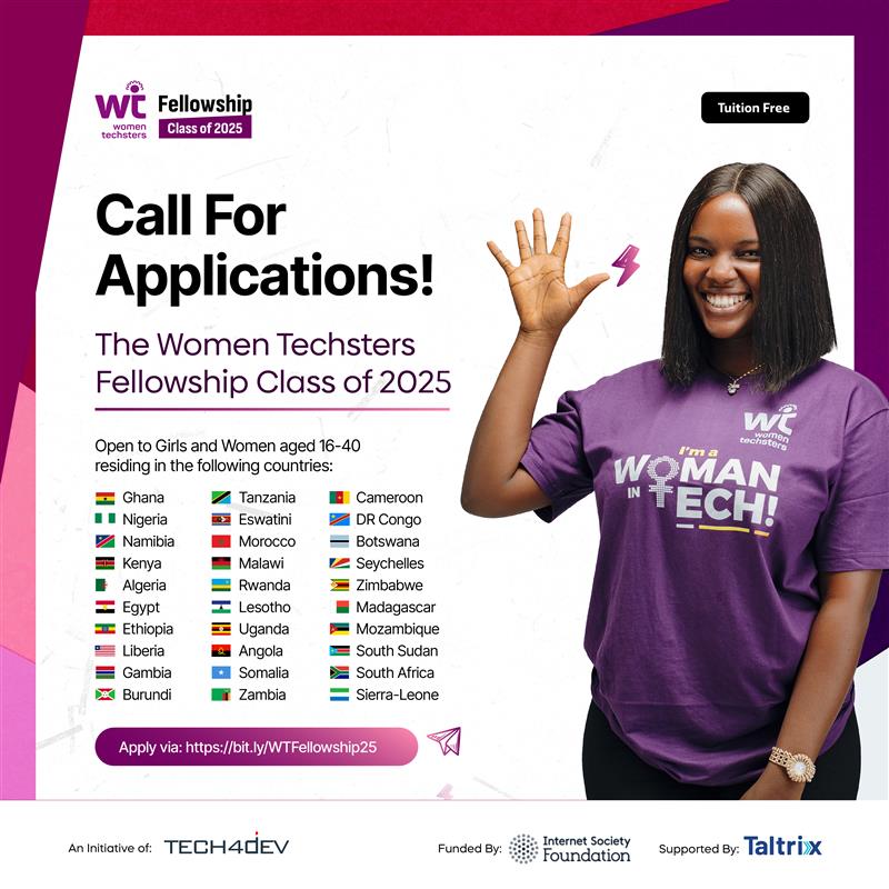 JanechrisUnamba's tweet photo. *Career Paths You Can ApplyTo:*
■ DevOps
■ Cybersecurity 
■ Product Design 
■ Product Management 
■ Data Science and Engineering
■ Mobile App Dev
■ Software Dev (Front End and Back End Dev)

*Application Deadline: 31st January 2025.*
https://t.co/xQOaXkpBl4
@Tech4DevHQ https://t.co/wEee9eIOiT