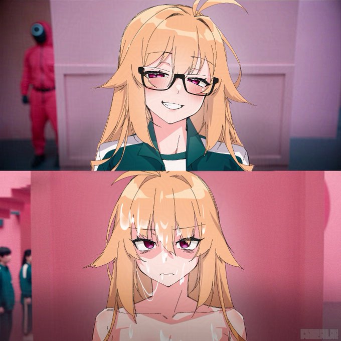 She lost her glasses and stinks like a squid now 😭 #wakabatansan 