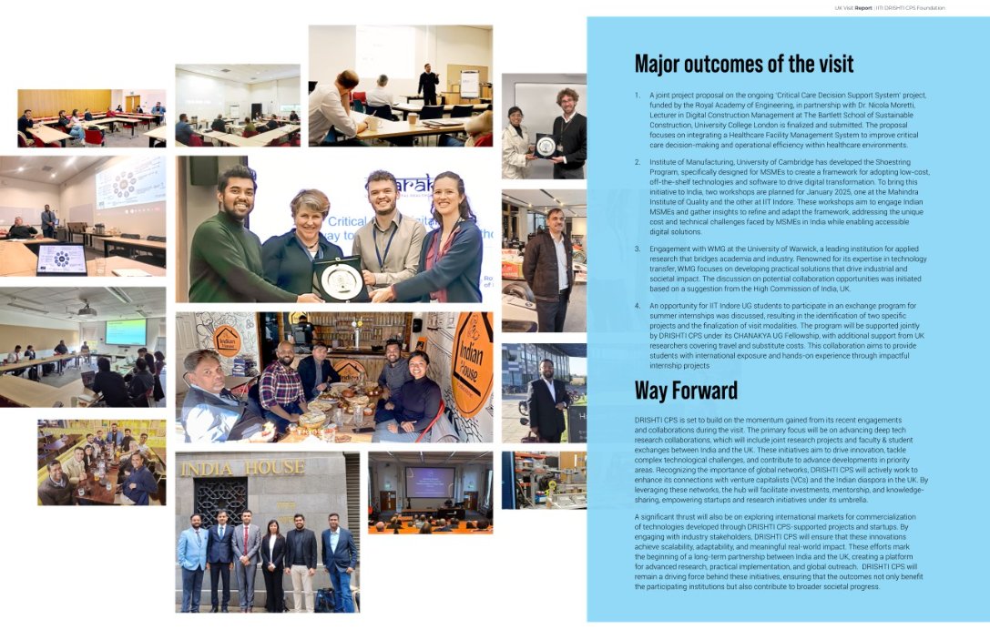 IITI DRISHTI CPS Foundation, IIT Indore tweet media