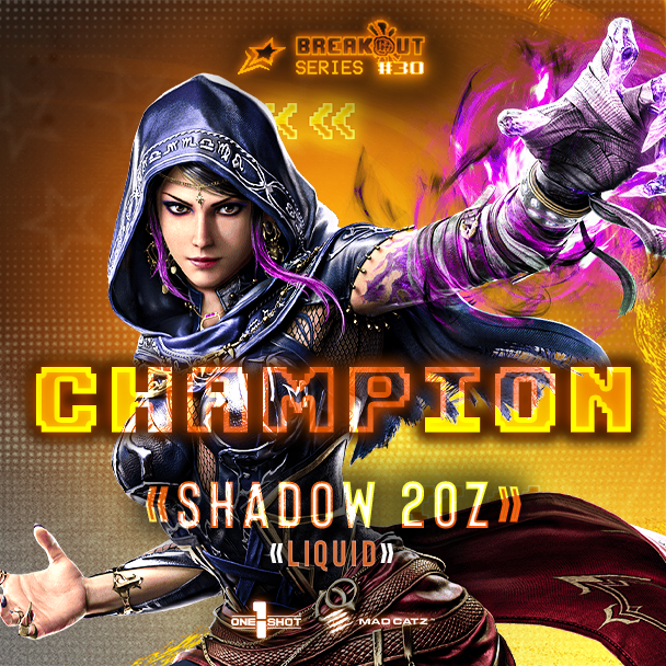 BreakoutES's tweet photo. 💫 Breakout Series: TEKKEN 8 #30 
After a wild Grand Final, @Shadow20z takes the inaugural title for the Champions Circle!!! 

🏅 Your BES Top 8: @tkgodpling / @Riddum_Enjoyer / RV Cris / @KingReyJr_ / Zatch / @toxic_toro / Fradin 

🎙️ Special Thanks to:  @MayasmaFGC, @MurakumoBan, @djsymphix & @TheMrLeapFrog 

 #TEKKEN8 #BreakoutSeries