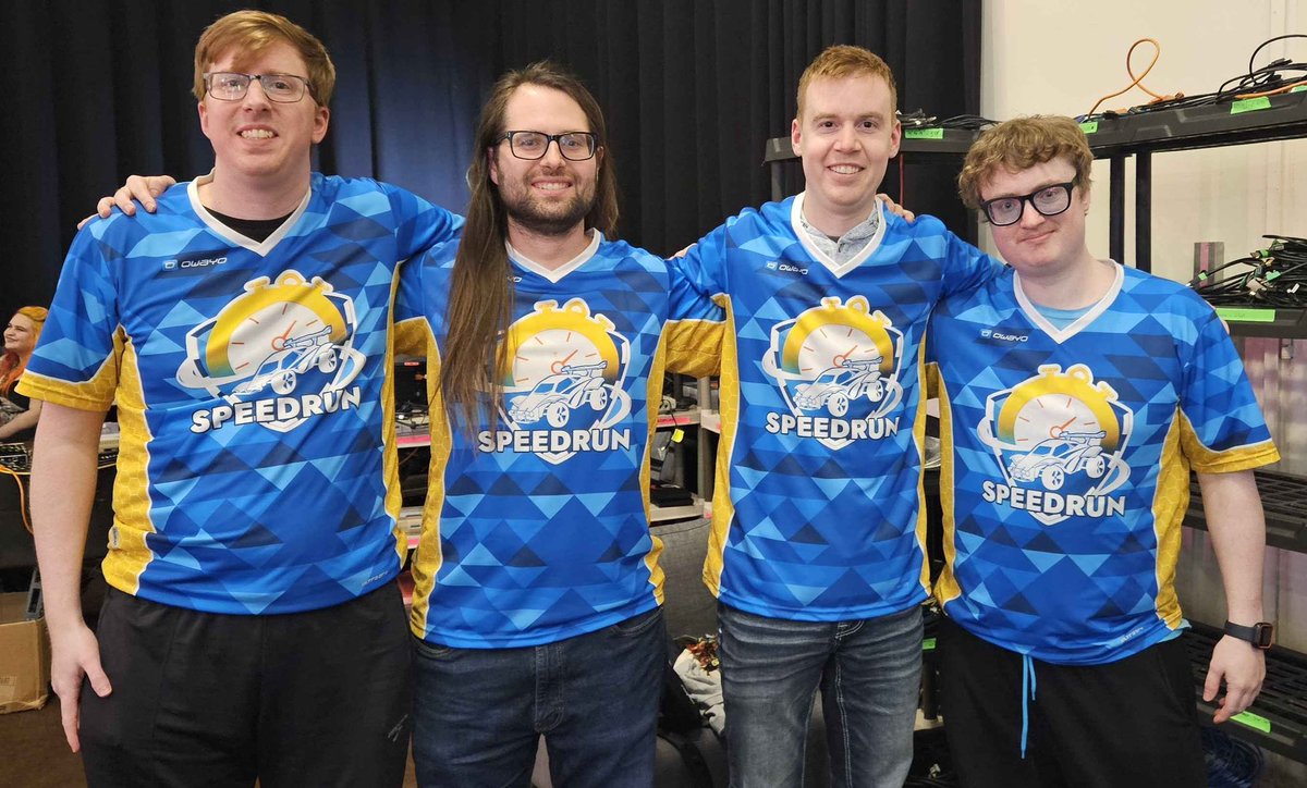 Rocket League Speedruns (@rlspeedrun) on Twitter photo Had a blast at #AGDQ2025! Amazing showcase from <a href="/ThundaSurge/">ThundaSurge</a> and our commentators <a href="/Lethamyr_RL/">SSG Lethamyr</a> <a href="/Plumato/">Plumato</a> <a href="/blaku20/">blaku</a> <a href="/Brutal_melo/">Melo Acevedo</a> Had a blast at #AGDQ2025! Amazing showcase from <a href="/ThundaSurge/">ThundaSurge</a> and our commentators <a href="/Lethamyr_RL/">SSG Lethamyr</a> <a href="/Plumato/">Plumato</a> <a href="/blaku20/">blaku</a> <a href="/Brutal_melo/">Melo Acevedo</a>