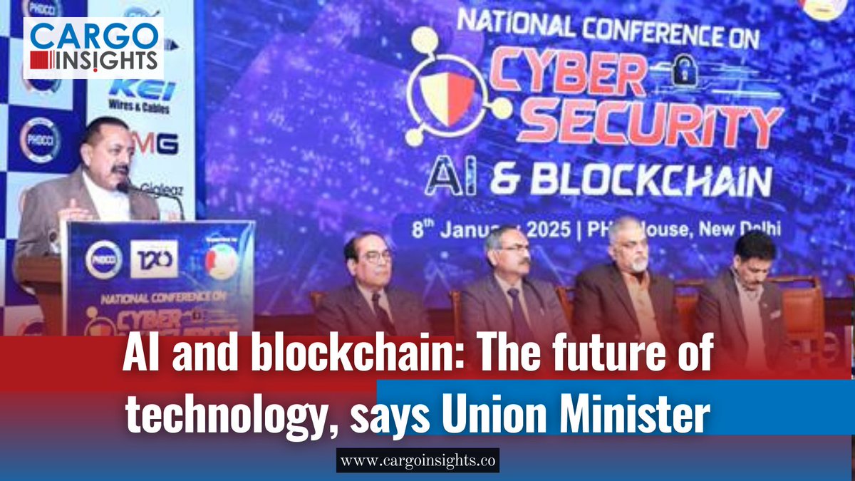 CargoInsights's tweet image. Union Minister Dr. Jitendra Singh envisions a tech-powered future at the National Conference on Cybersecurity, AI, and Blockchain 💻

👉 Explore more: tinyurl.com/yad3sy23

#AIInnovation #BlockchainTechnology #IndiaTechFuture #ViksitBharat2047 #TechLeadership #Cybersecurity