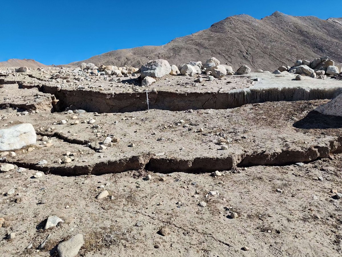 tectonics_yang's tweet photo. @patton_cascadia Let's take a look at some field photos showing the normal fault ruptures (source: field survey team of the Institute of Geology, China Earthquake Administration). https://t.co/GcIEHI6VpJ