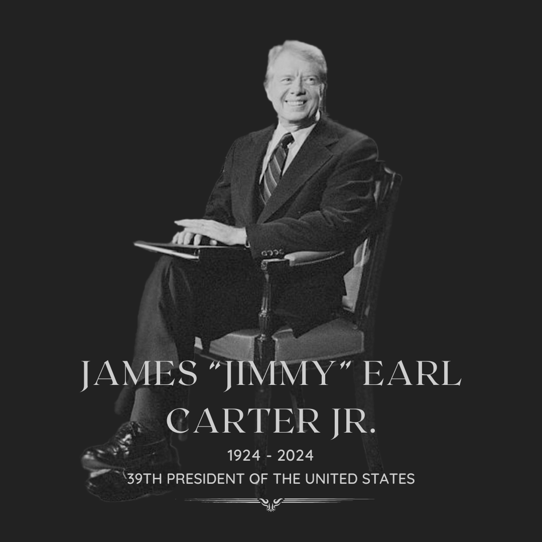 Today we honor the life and legacy of President Jimmy Carter.

The United States will forever be grateful to the accomplishments President Carter achieved during his long life.