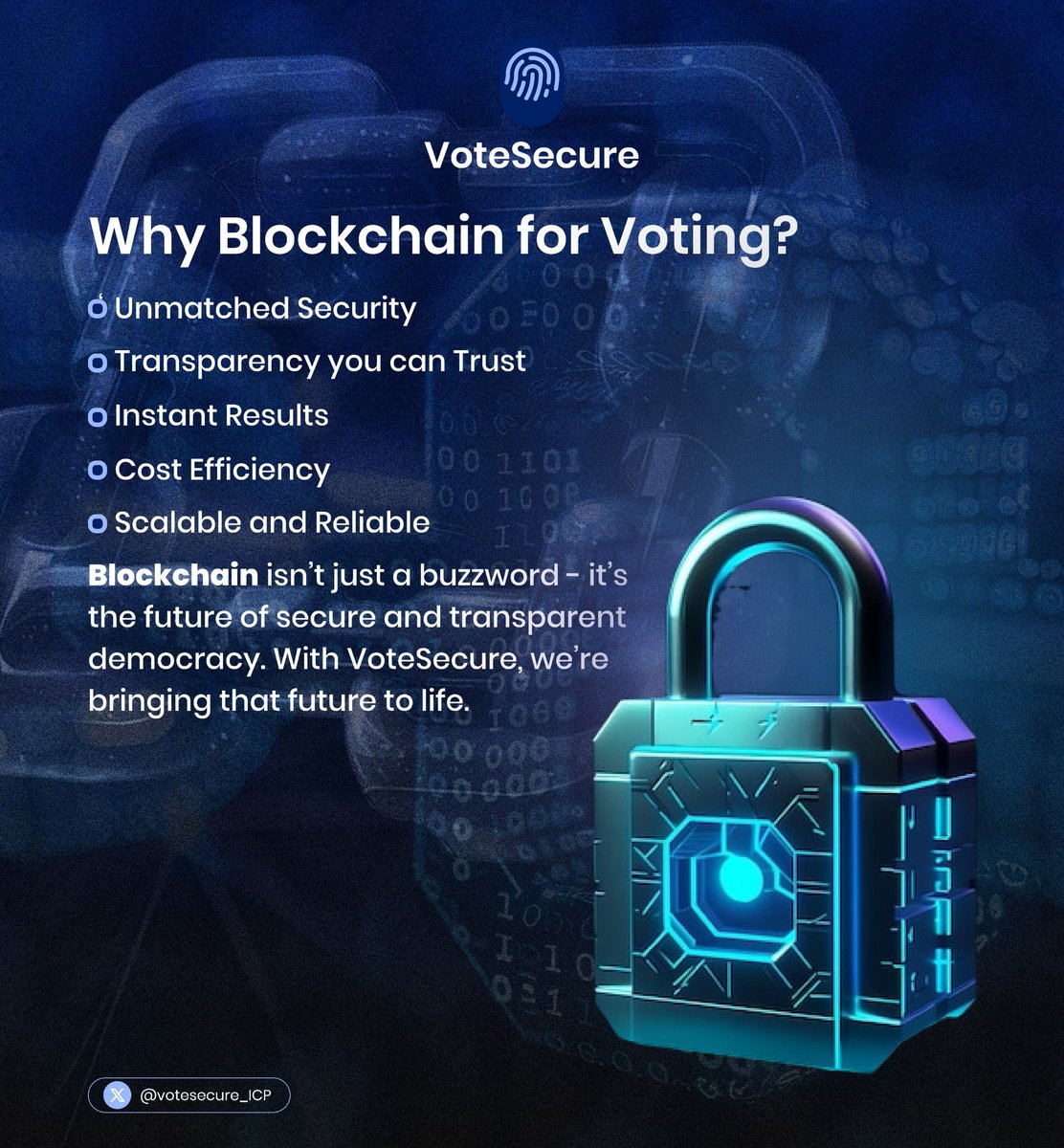 VoteSecure tweet media