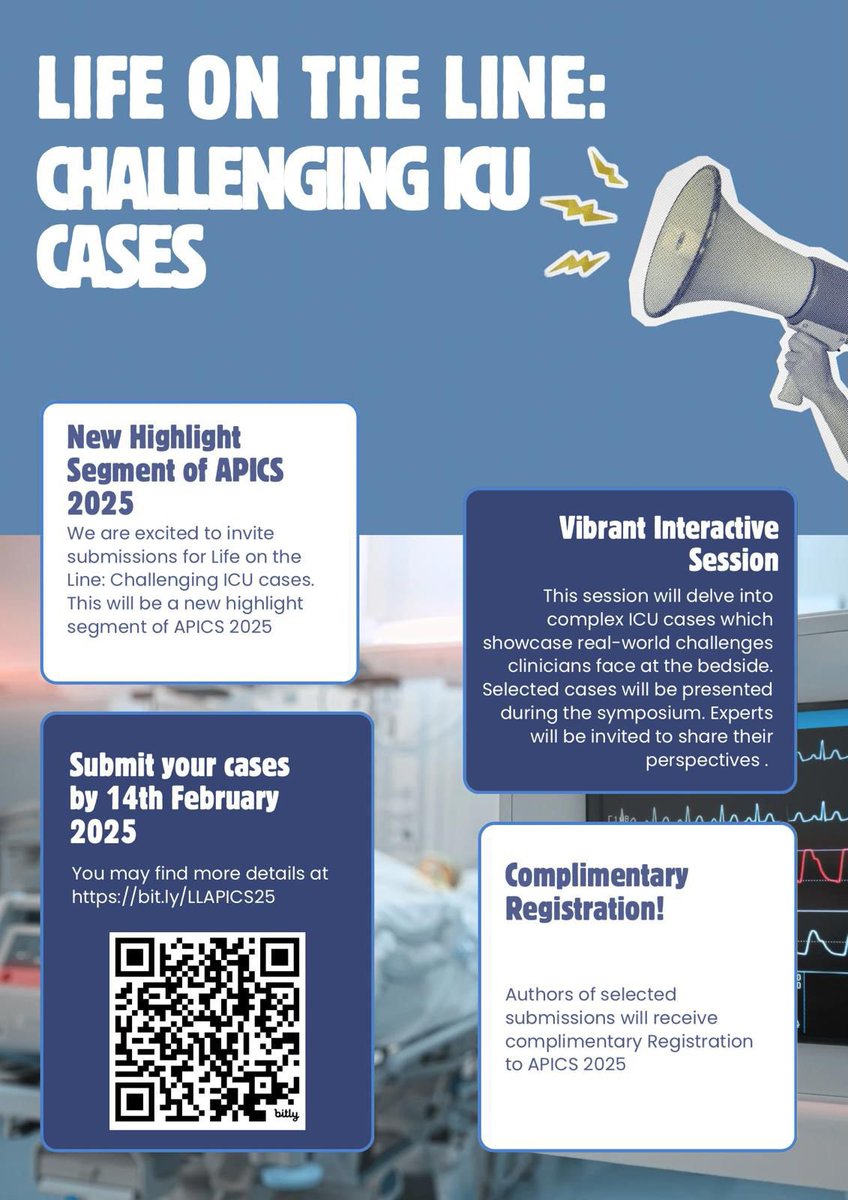 Selected cases win free entry to the conference #apics2025