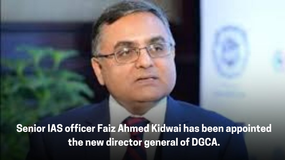 RSR_aviation's tweet photo. RSR Aviation congratulates Faiz Ahmed Kidwai on his appointment as @DGCAIndia  Director-General. We wish him success in addressing key aviation challenges and advancing industry standards. 🚀

#Aviation #DGCA #Leadership #RSRAviation
Source : https://t.co/kq7JzJryGR https://t.co/MNMbDZWnK1