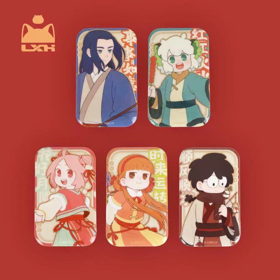 羅小黒戦記「春朝煥新シリーズ」予約開始 ・アクリルスタンド ・缶